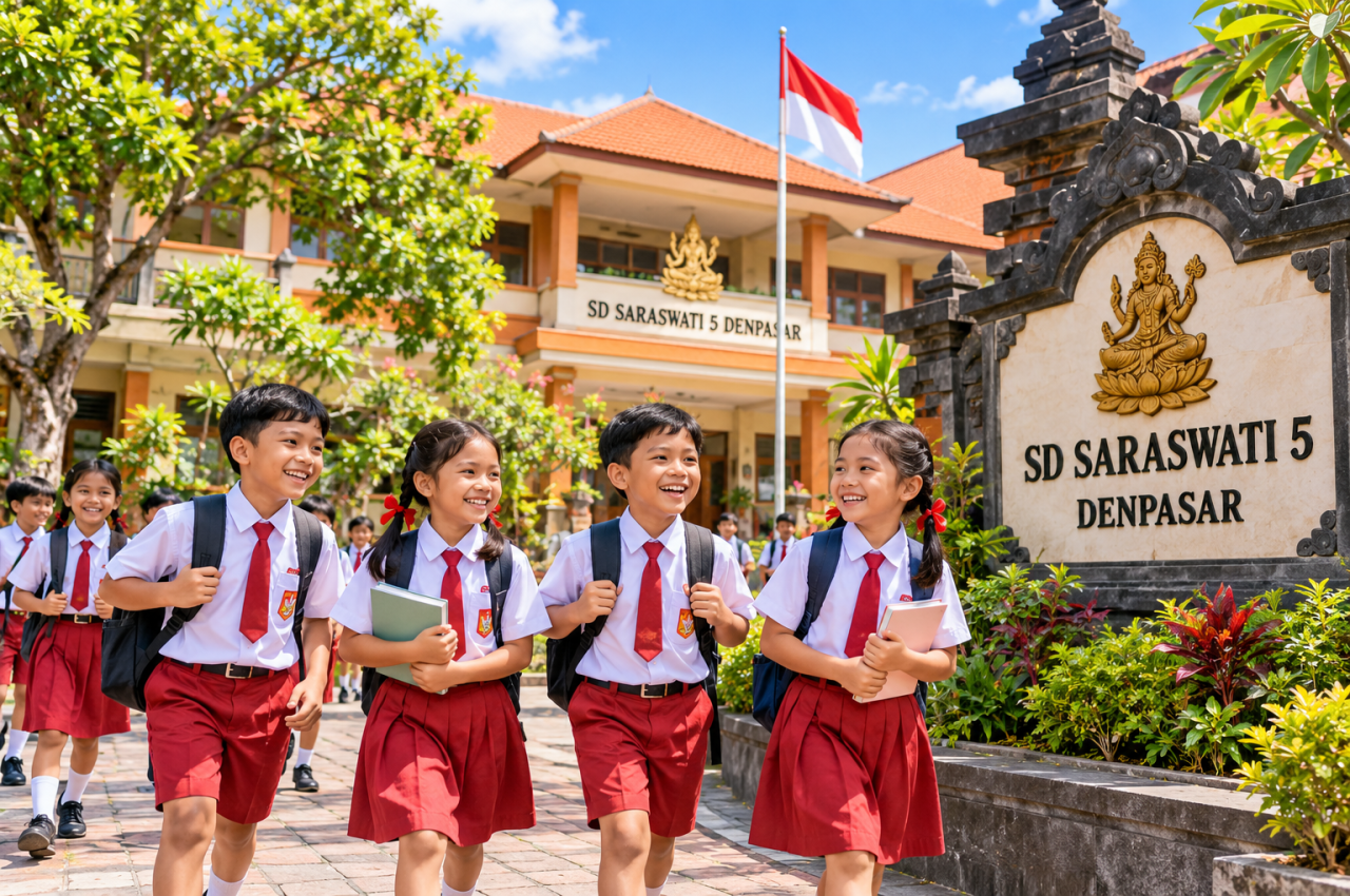 SD Saraswati 5 Denpasar: Mewujudkan Generasi Cerdas, Berkarakter, dan Berprestasi